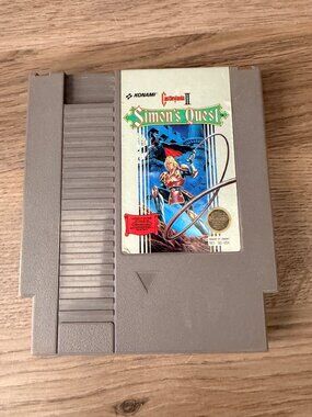 Castelvania 2 Simons Quest for NES